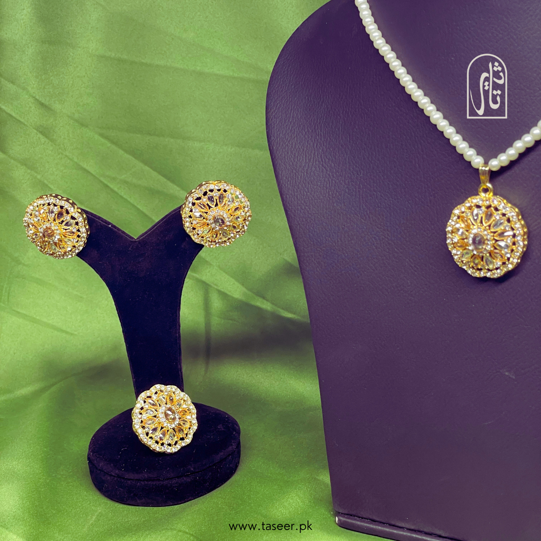 Pendant Necklace Combo Set