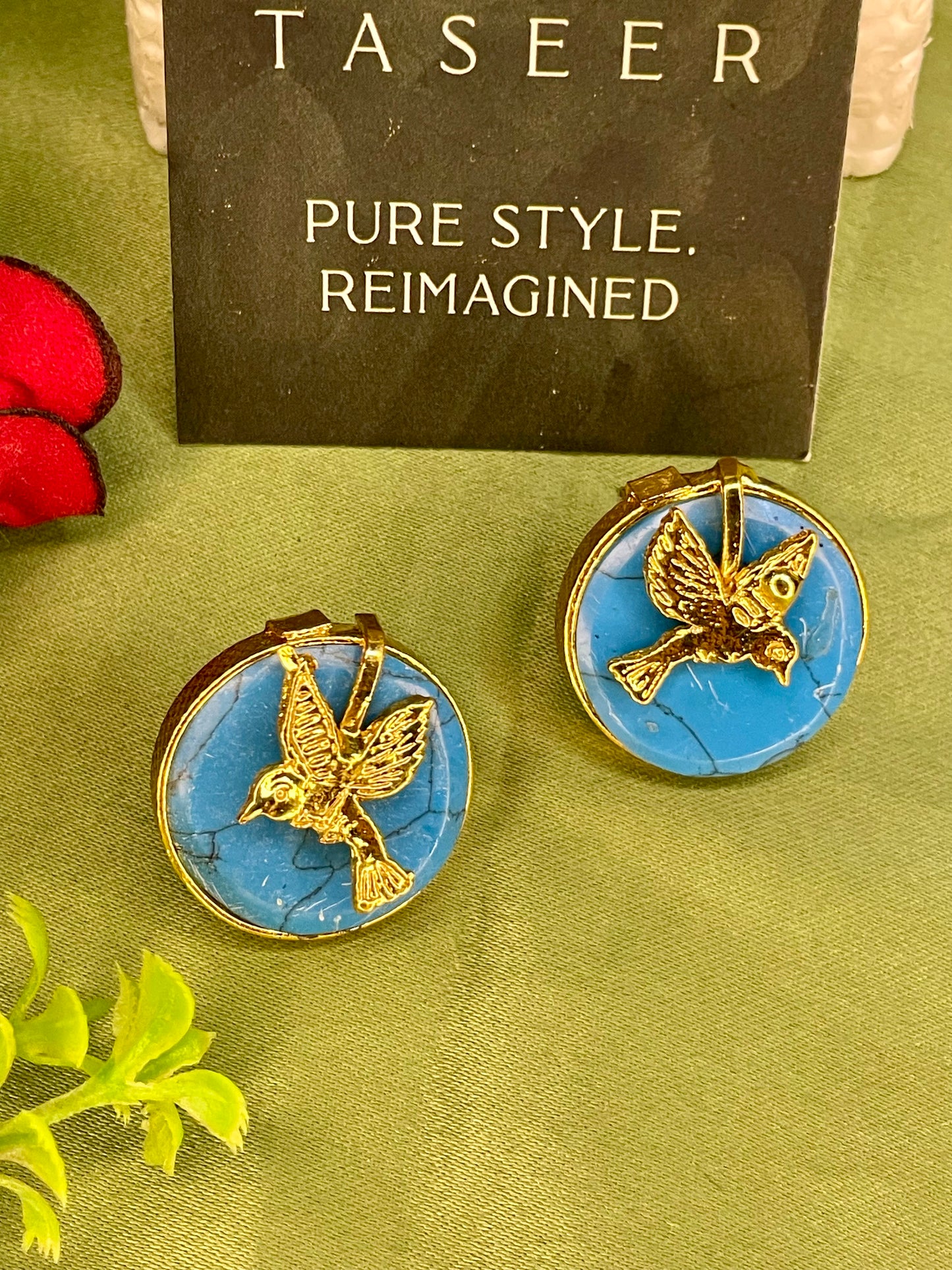 Earrings - Semi Precious Stones Birdy Earrings - Birdy3