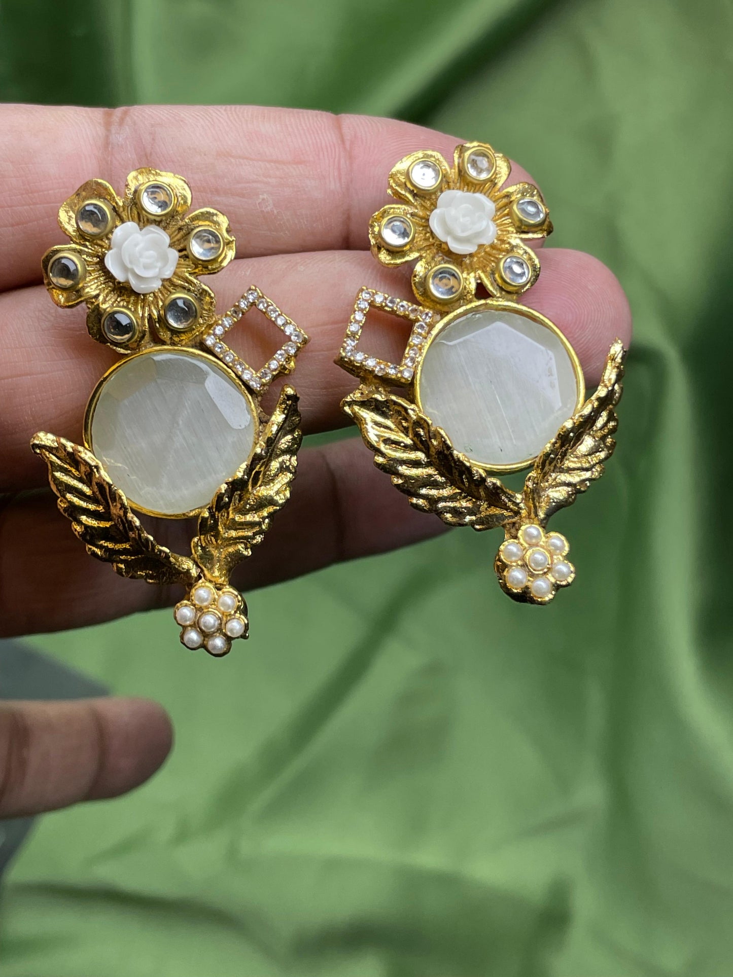Precious Floral Studs