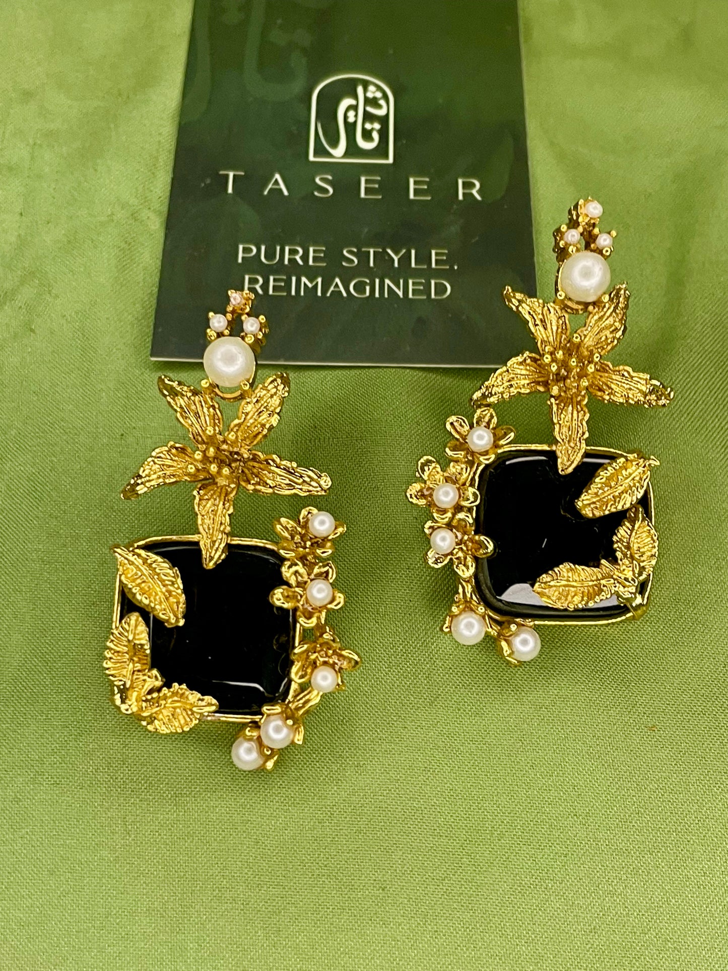 Elegant Floral Studs