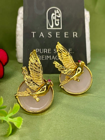 Earrings - Semi Precious Stones Birdy Earrings - BirdyB2