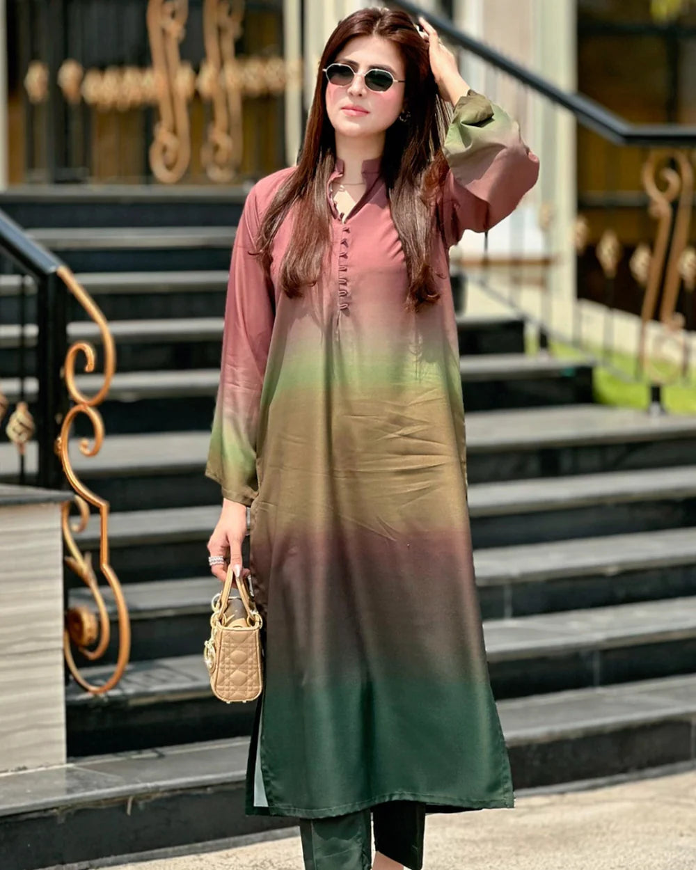 Moonlit Grace  - 2PC - Stitched Suit