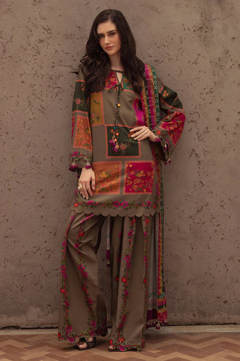 Browney Elegance - 2PC - Stitched Suit