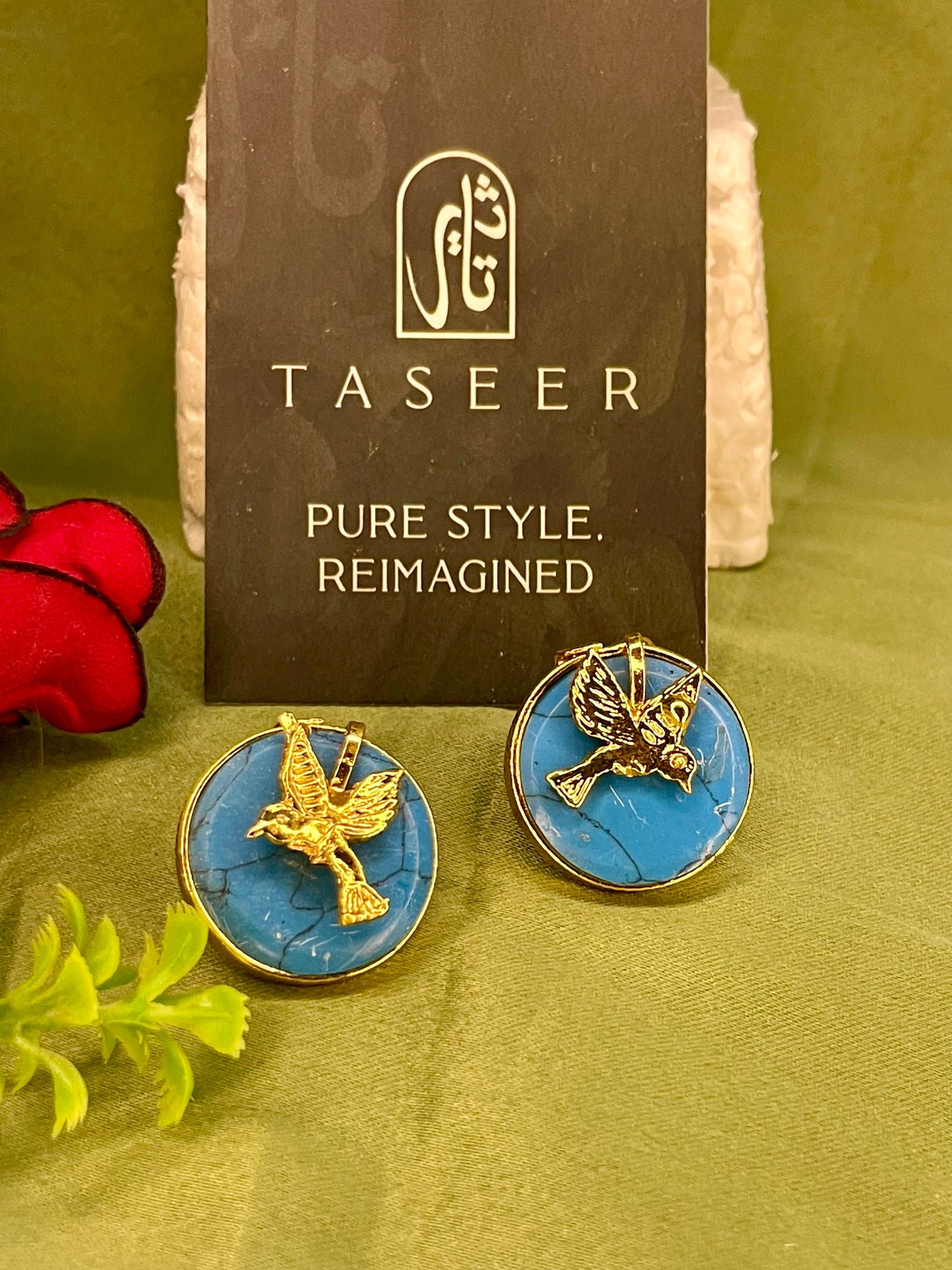 Earrings - Semi Precious Stones Birdy Earrings - Birdy3