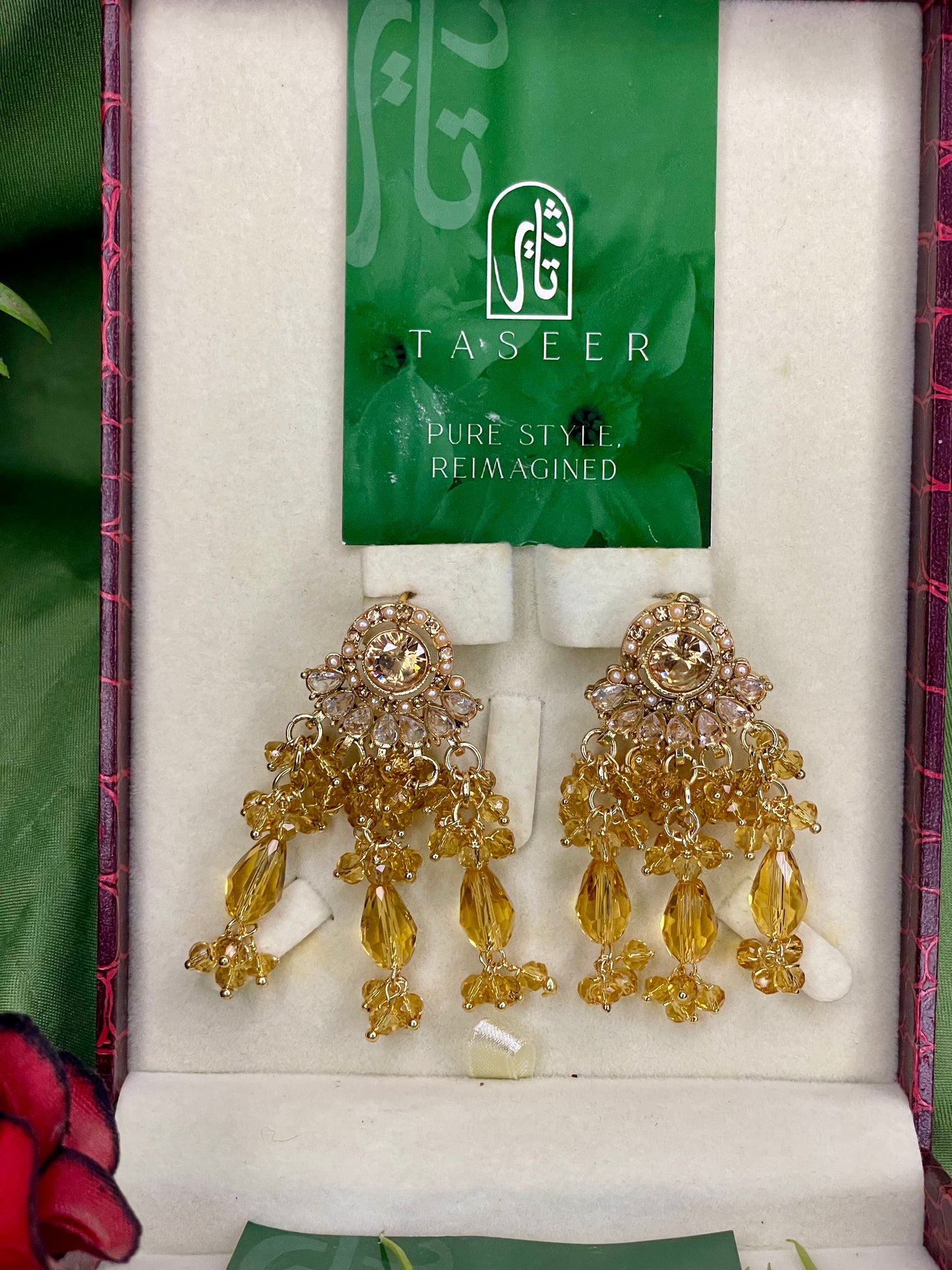 Egyptian Stud Earrings - Golden2