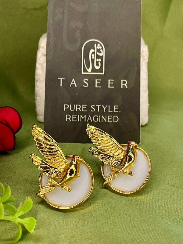 Earrings - Semi Precious Stones Birdy Earrings - BirdyB1