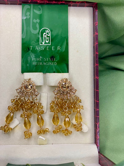 Egyptian Stud Earrings - Golden2