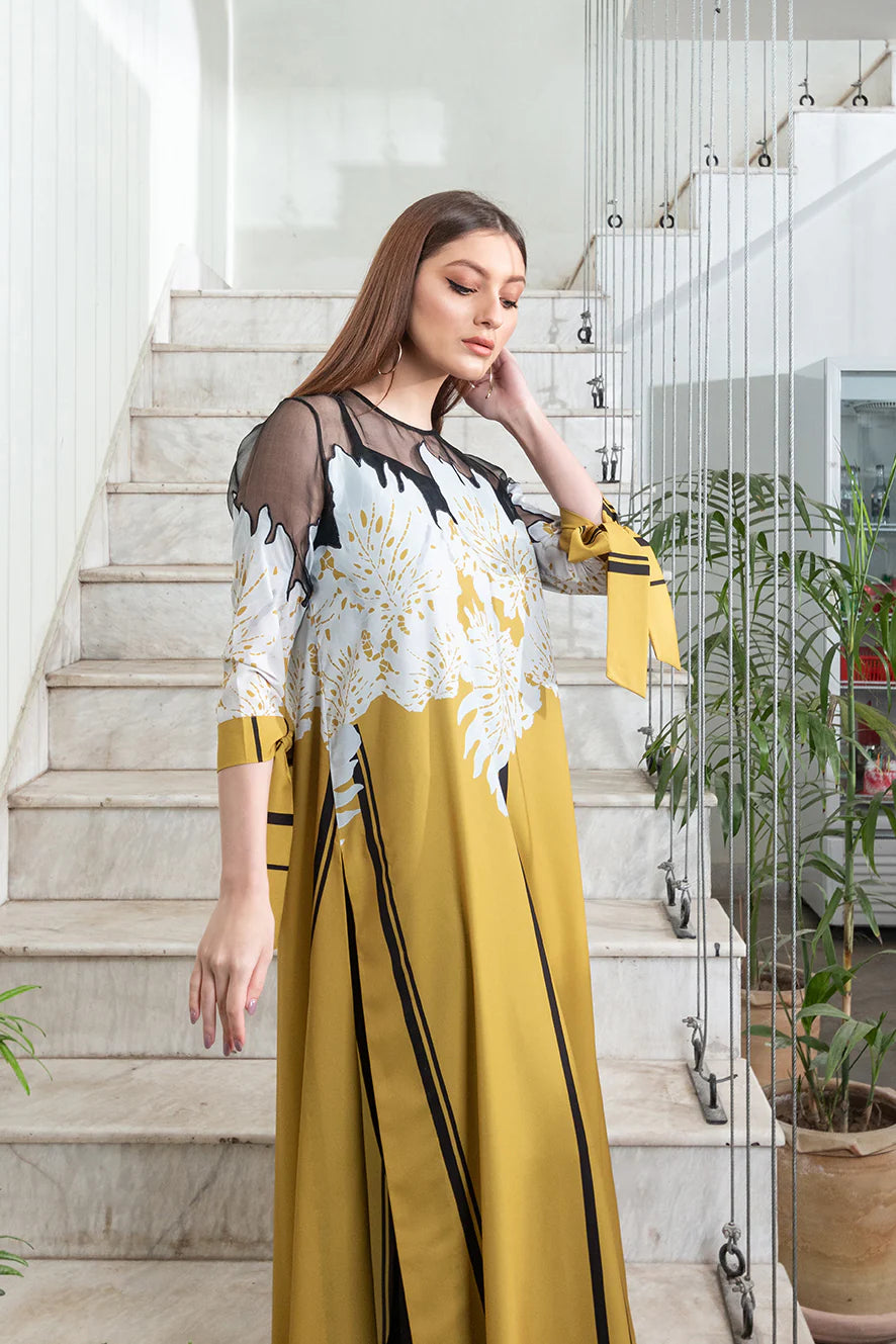 Noir Sunshine – 2PC - Stitched Suit