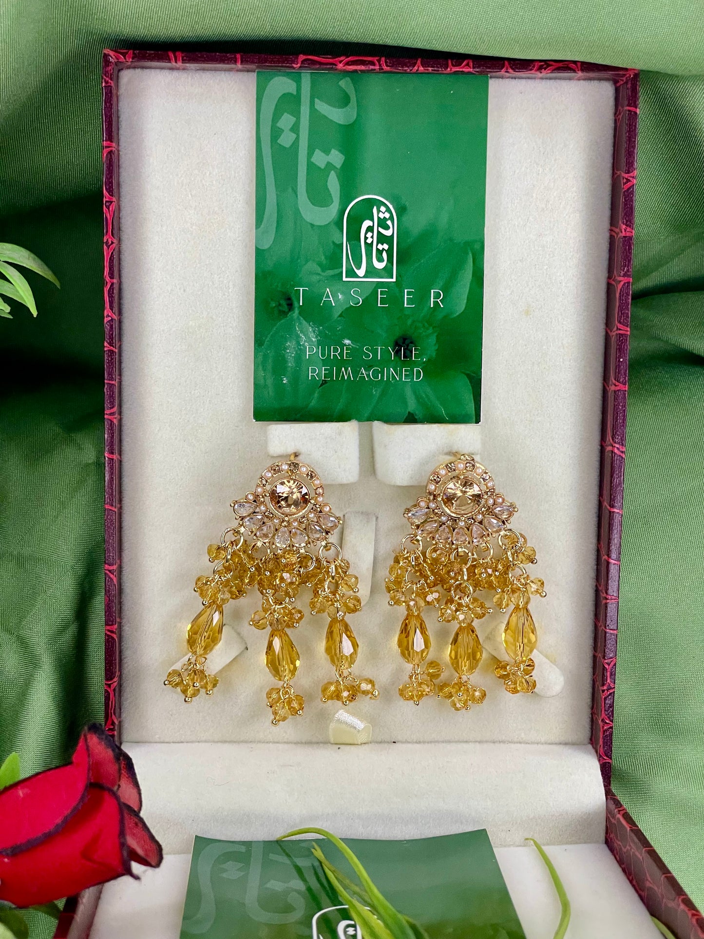 Egyptian Stud Earrings - Golden2