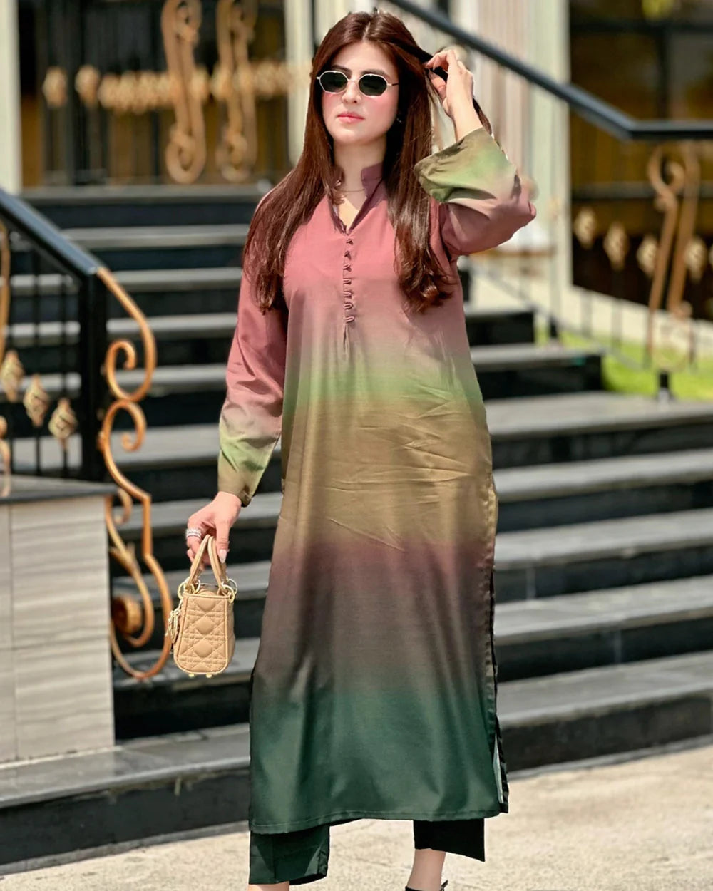 Moonlit Grace  - 2PC - Stitched Suit