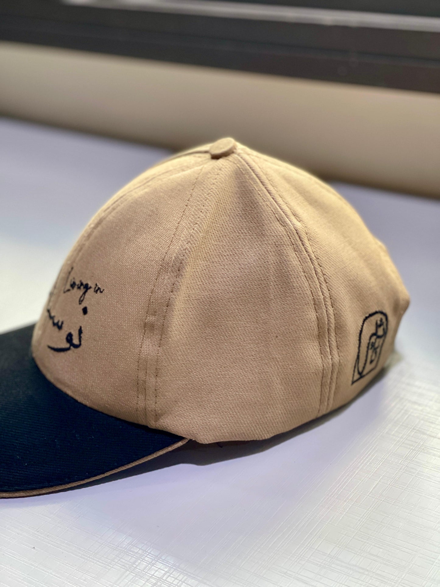 Taseer Signature Cap - Living in NOSTALGIA - Khaki and Black