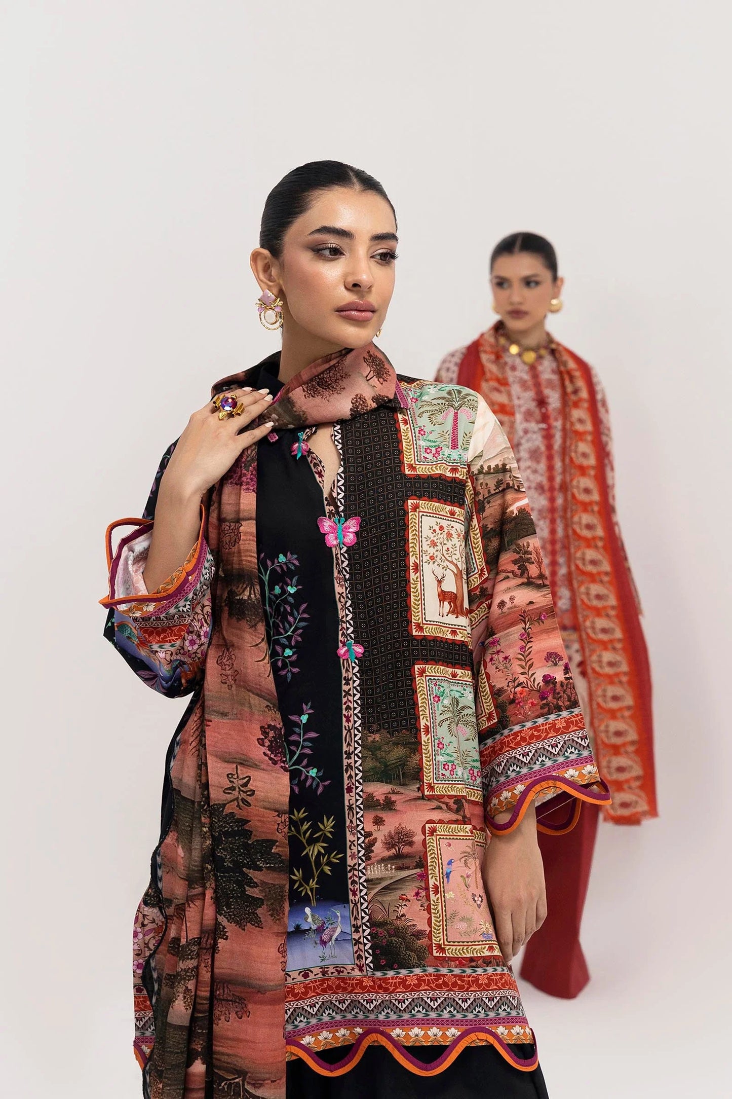 Mahay Printed 2PC Stitched Set