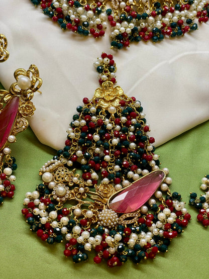 Pearled Bridal Set