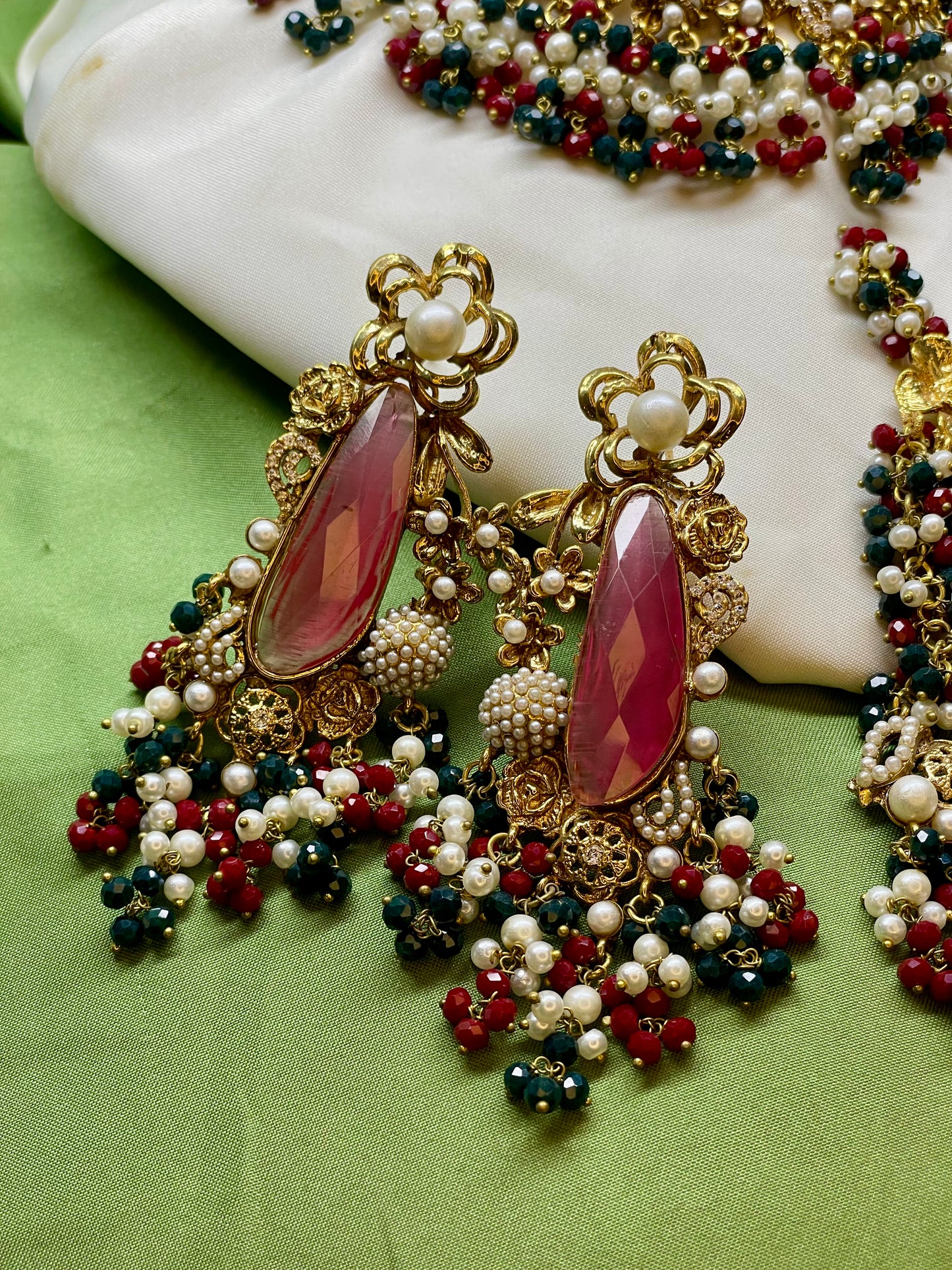 Pearled Bridal Set