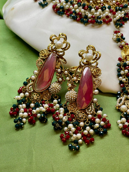 Pearled Bridal Set