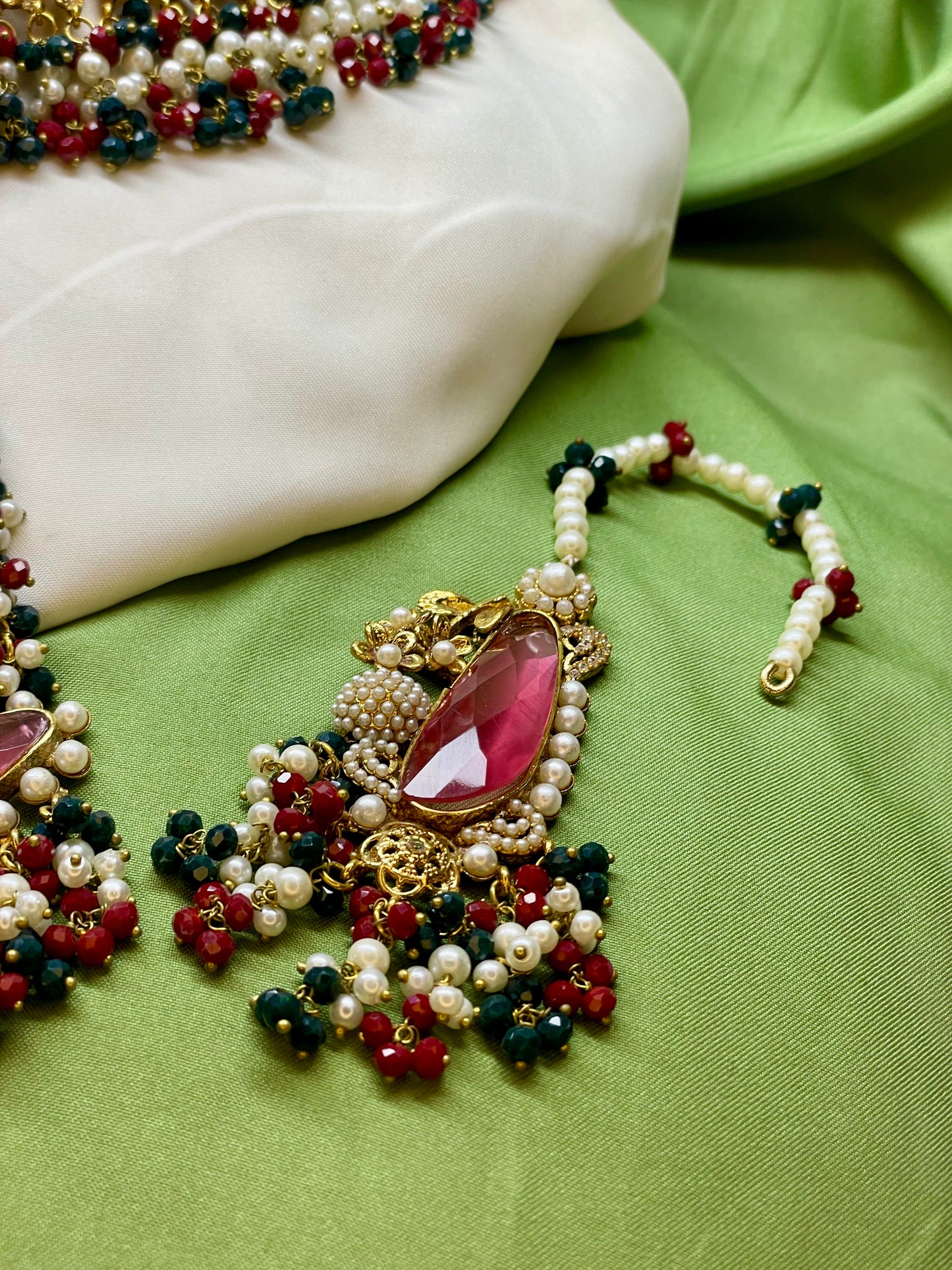 Pearled Bridal Set