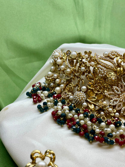 Pearled Bridal Set