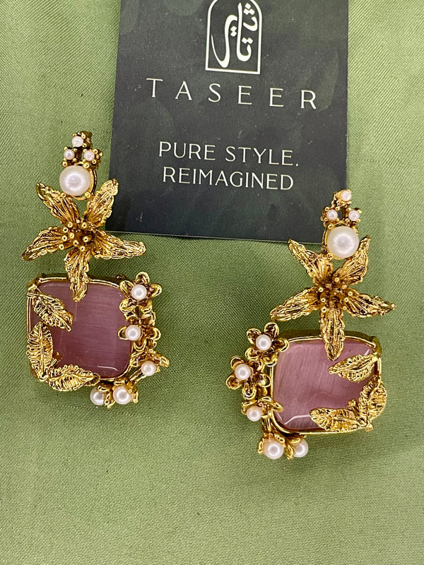 Elegant Floral Studs