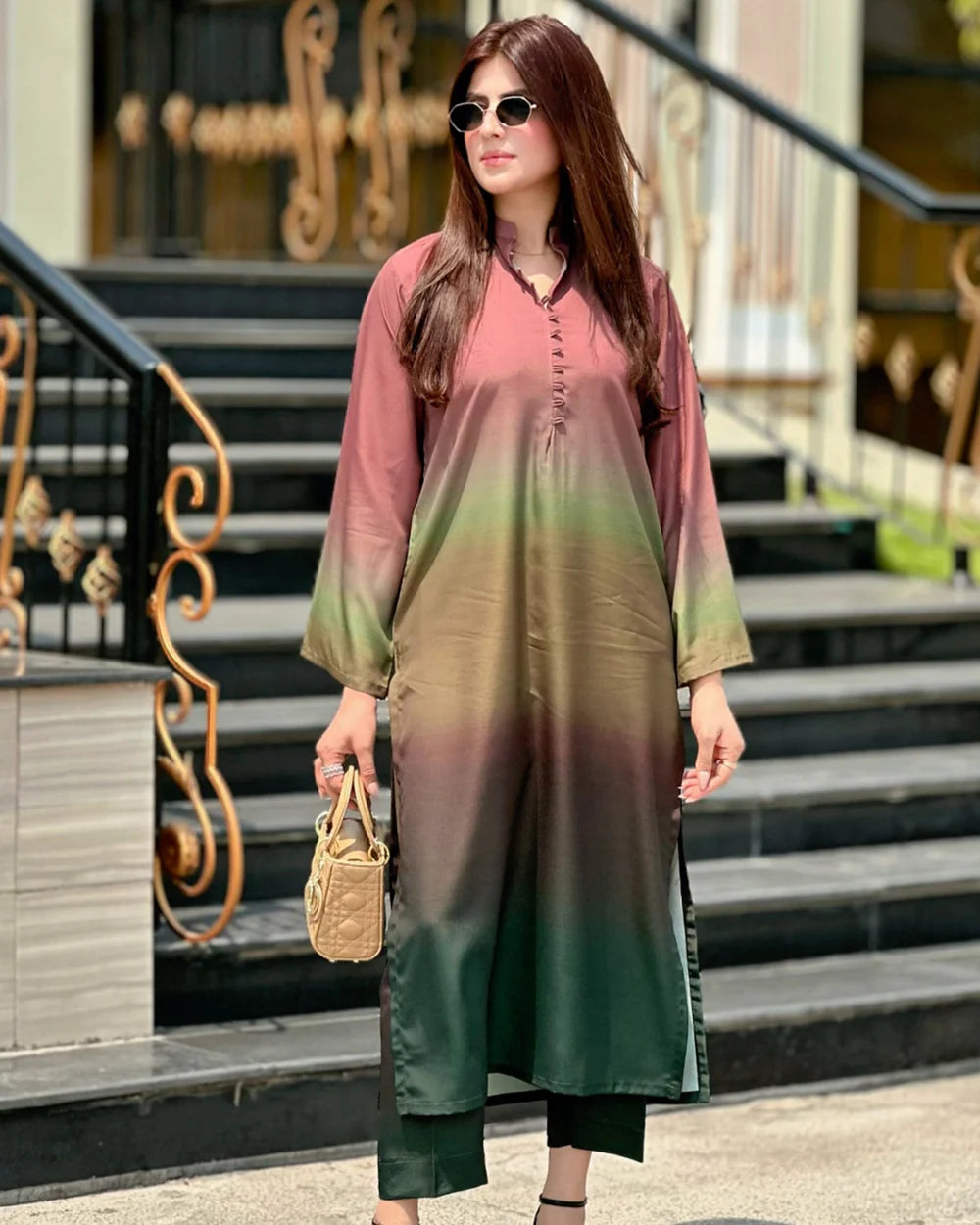 Moonlit Grace  - 2PC - Stitched Suit