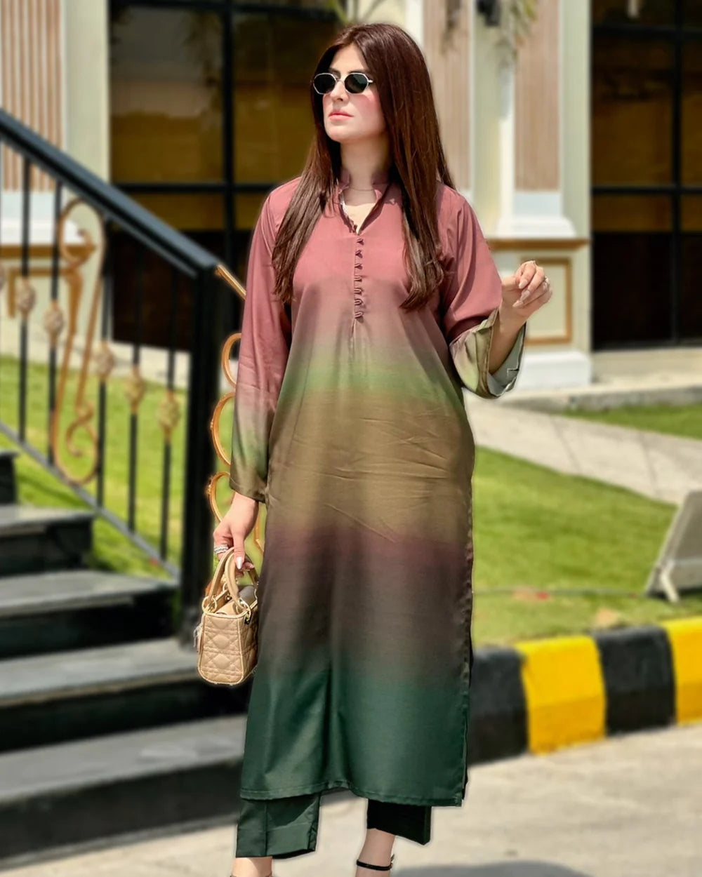 Moonlit Grace  - 2PC - Stitched Suit