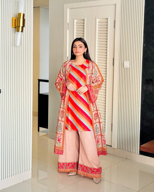 Nazo  - 3PC - Stitched Suit