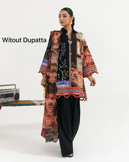 Mahay Printed 2PC Stitched Set