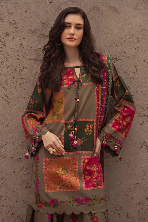 Browney Elegance - 2PC - Stitched Suit