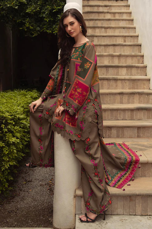 Browney Elegance - 2PC - Stitched Suit