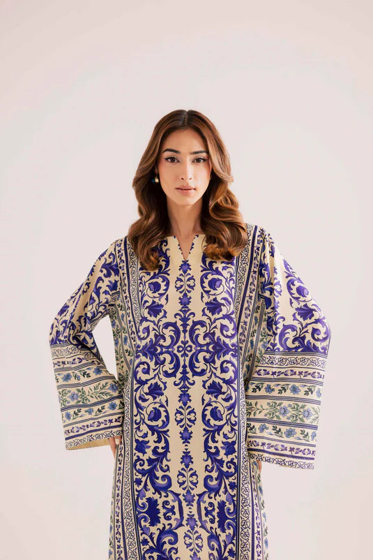 Bloom Kaftaan – 2PC - Stitched Suit